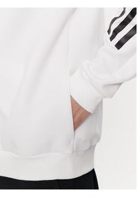 Adidas - adidas Bluza Future Icons 3-Stripes Full-Zip Hoodie IC8258 Biały Regular Fit. Kolor: biały. Materiał: bawełna #6
