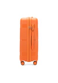 Wittchen - Zestaw jednokolorowych walizek z polipropylenu. Kolor: pomarańczowy. Styl: elegancki #4
