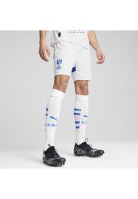 Puma - Męskie szorty Al Hilal Saudi F.C. 24/25 PUMA White Blue Intense. Kolor: niebieski, wielokolorowy, biały. Sport: piłka nożna