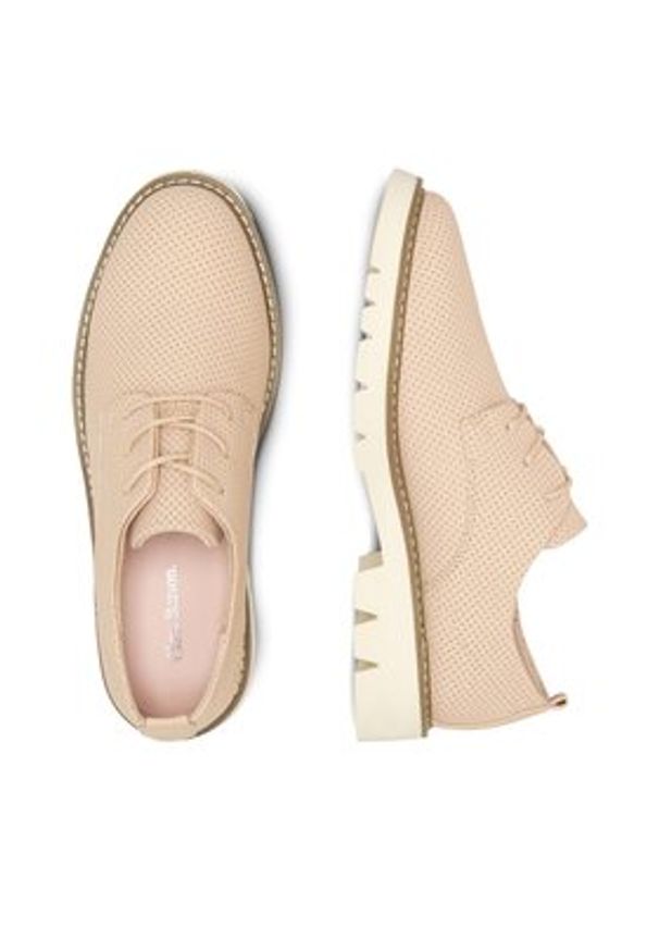 Clara Barson Oxfordy Gracie WS6277-01 Różowy. Kolor: różowy. Materiał: skóra