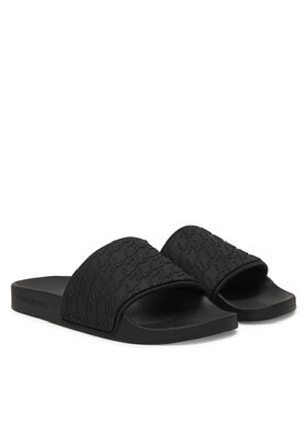 Karl Lagerfeld - KARL LAGERFELD Klapki KL80903C Czarny. Kolor: czarny. Materiał: syntetyk