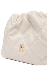 TOMMY HILFIGER - Tommy Hilfiger Torebka Th Feminine Mini Crossover AW0AW18718 Kremowy. Kolor: kremowy. Materiał: skórzane #3