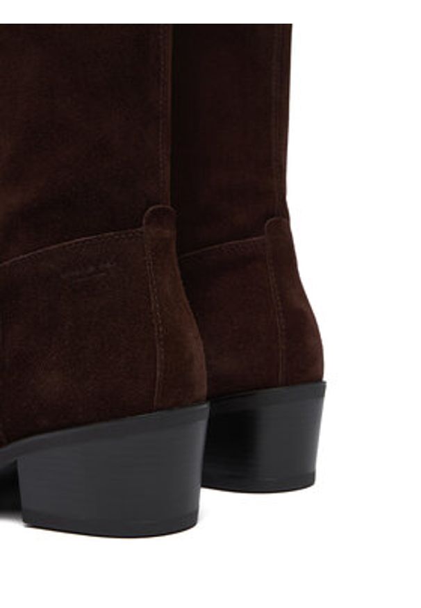 Vagabond Shoemakers Kozaki Kelsey 5810-040-31 Brązowy. Kolor: brązowy. Materiał: zamsz, skóra