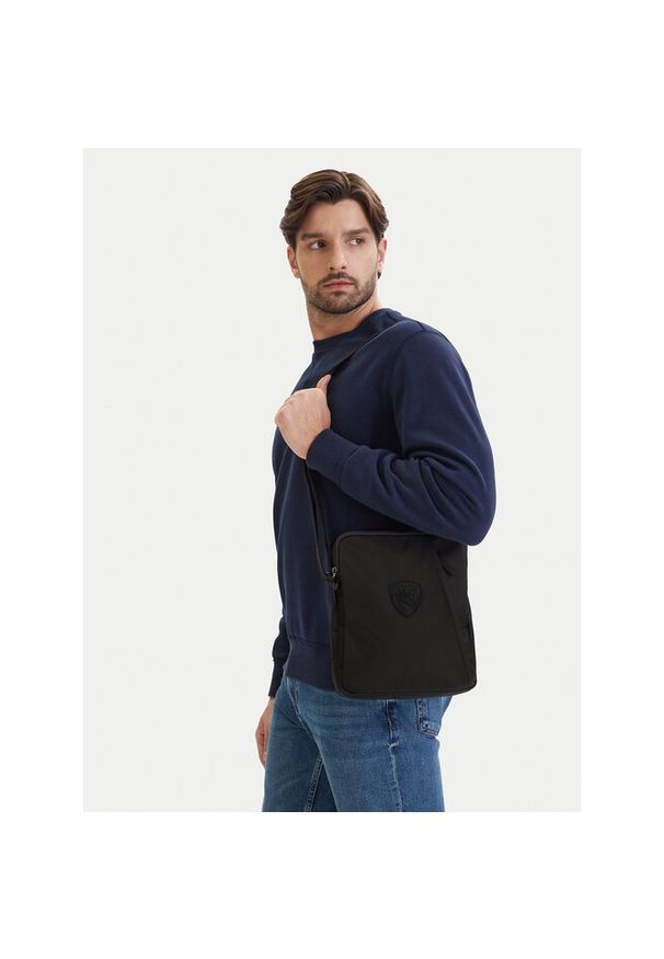 Saszetka Blauer. Kolor: czarny