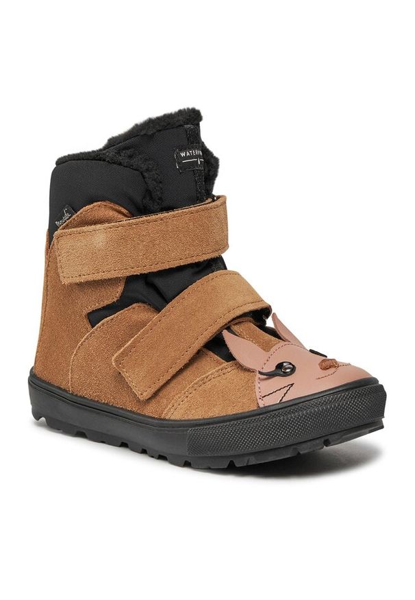 Kozaki Mrugała. Kolor: beżowy