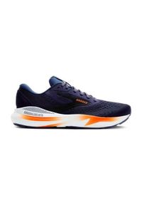 Buty do biegania męskie Brooks Adrenaline Gts 24. Zapięcie: sznurówki. Kolor: niebieski. Materiał: materiał, syntetyk, tkanina. Szerokość cholewki: normalna