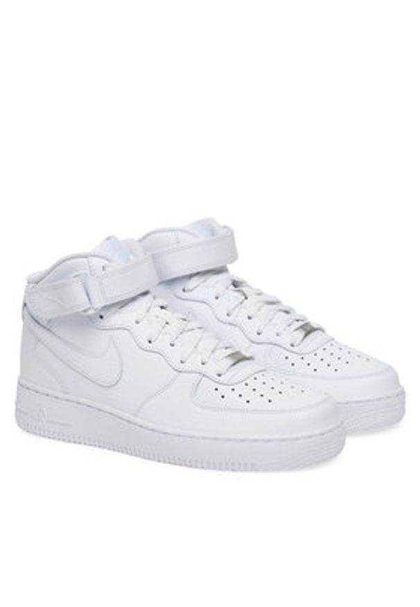 Nike Sneakersy Air Force 1 Mid '07 CW2289 111 Biały. Kolor: biały. Materiał: skóra. Model: Nike Air Force