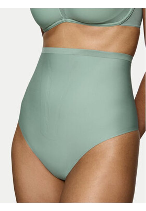 Triumph Stringi Shape Smart 10209535 Zielony. Kolor: zielony. Materiał: syntetyk
