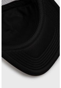 Quiksilver czapka kolor czarny z nadrukiem. Kolor: czarny. Wzór: nadruk #4