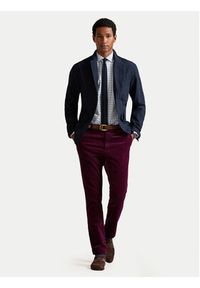 Polo Ralph Lauren Koszula 710974534008 Błękitny Custom Fit. Typ kołnierza: polo. Kolor: niebieski. Materiał: bawełna