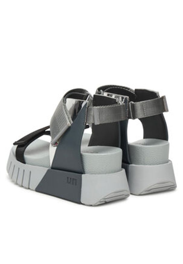 United Nude Sandały Delta Run 1041097716 Szary. Kolor: szary. Materiał: materiał