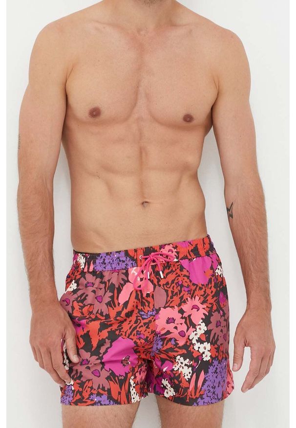 Paul Smith szorty kąpielowe. Materiał: tkanina, włókno, materiał