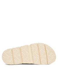 Mou Klapki MU.SW461005A Brązowy. Kolor: brązowy. Materiał: skóra, zamsz #4