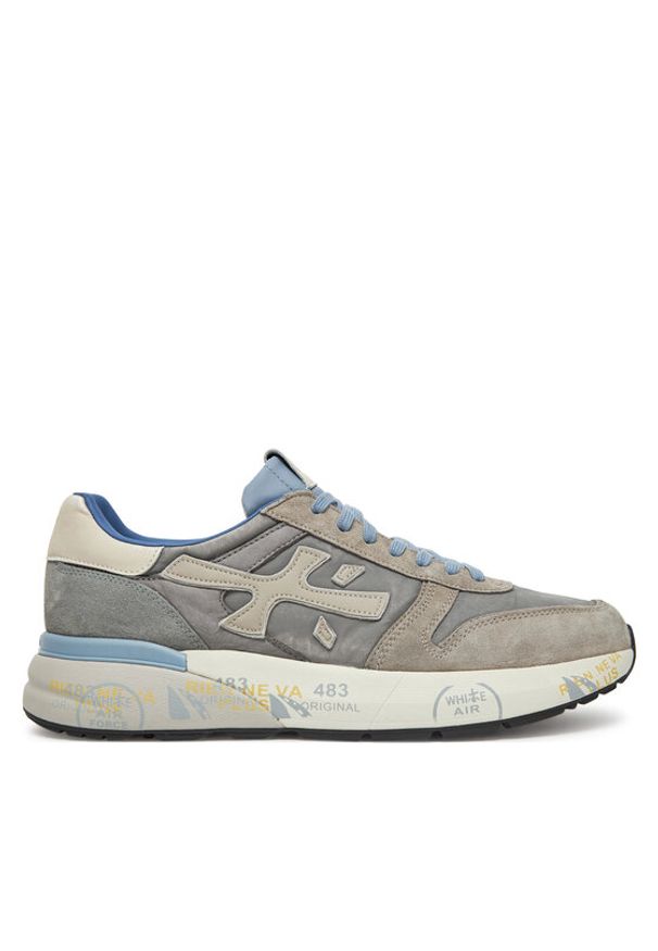 Premiata Sneakersy Mick Var 7247 Szary. Kolor: szary. Materiał: materiał