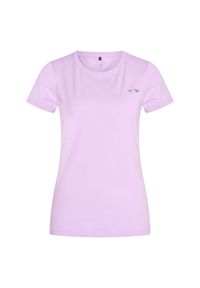 HV POLO - Koszulka damska HV Polo Classic. Typ kołnierza: polo. Kolor: fioletowy #1