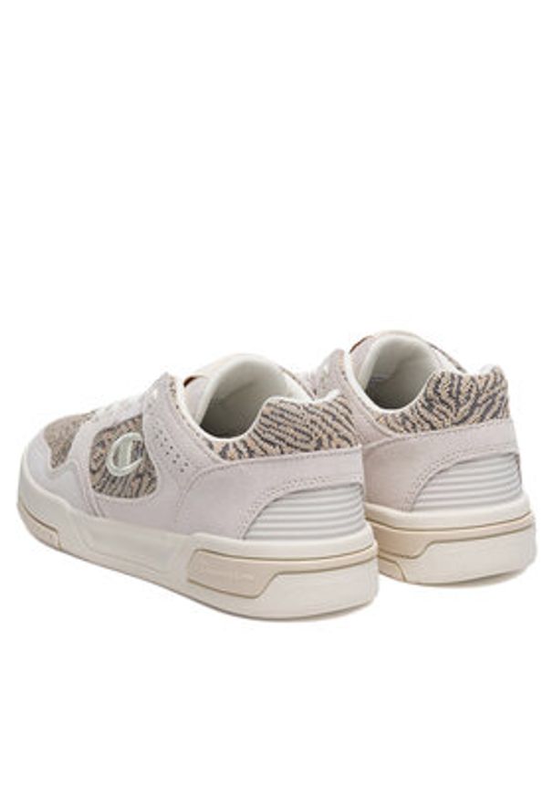 Champion Sneakersy ZN80 LOW MINDFUL S1170-WW017 Beżowy. Kolor: beżowy. Materiał: zamsz, skóra