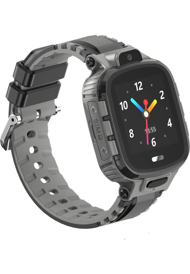 CALMEAN - Smartwatch Calmean Active Czarno-szary. Rodzaj zegarka: smartwatch. Kolor: wielokolorowy, czarny, szary