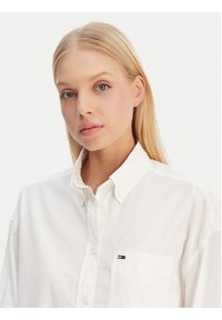 Tommy Jeans Koszula DW0DW22766 Écru Regular Fit. Materiał: bawełna #2