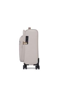 Guess Walizka kabinowa Norom Travel TWSN90 91983 Beżowy. Kolor: beżowy. Materiał: skóra