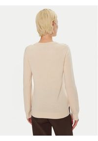 BOSS - Boss Sweter Feganasi 50492551 Żółty Regular Fit. Kolor: żółty. Materiał: wełna #4