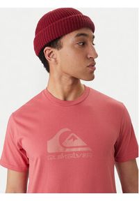 Quiksilver T-Shirt Ev Comp Logo EQYZT08182 Czerwony Regular Fit. Kolor: czerwony. Materiał: bawełna #2