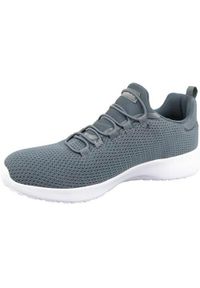 skechers - Buty do chodzenia męskie Skechers Dynamight. Zapięcie: bez zapięcia. Kolor: wielokolorowy. Materiał: tkanina, materiał. Szerokość cholewki: normalna. Sport: turystyka piesza