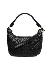 Love Moschino - LOVE MOSCHINO Torebka JC4110PP0NLA0000 Czarny. Kolor: czarny. Materiał: skórzane #4