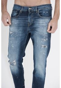 7 FOR ALL MANKIND Niebieskie jeansy męskie, Rozmiar 30. Kolor: niebieski #4