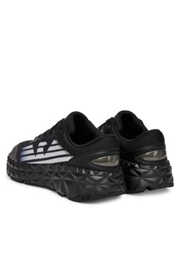 EA7 Emporio Armani Sneakersy X8X239 XK432 S336 Czarny. Kolor: czarny. Materiał: materiał
