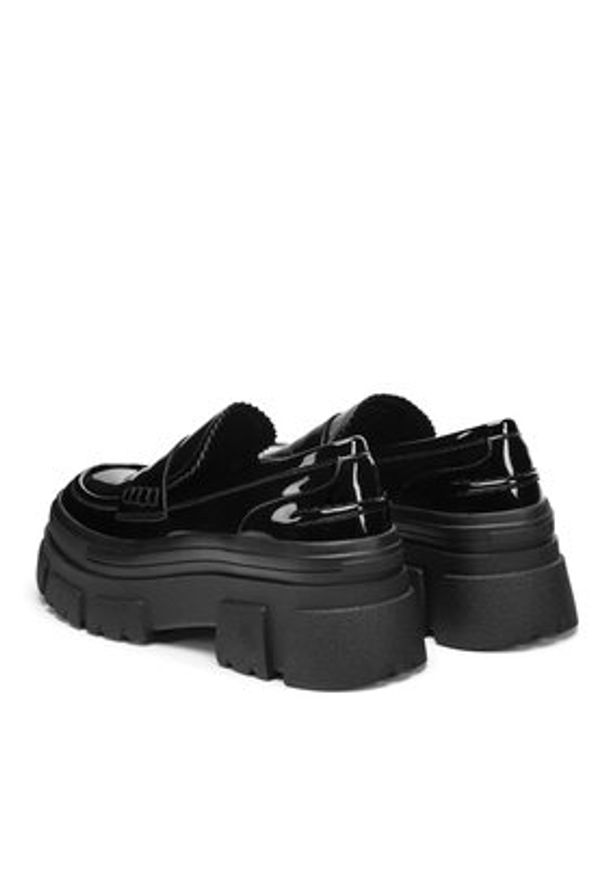 DeeZee Loafersy 62069-1 Czarny. Kolor: czarny. Materiał: materiał, syntetyk