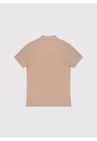 Pako Lorente - PAKO LORENTE – T-shirt polo w kolorze brązowym. Okazja: na co dzień. Typ kołnierza: polo. Kolor: brązowy, beżowy, różowy. Materiał: bawełna. Styl: casual #8