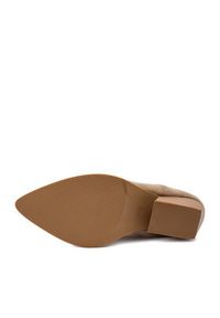 DeeZee Kowbojki 8555A Beżowy. Kolor: beżowy. Materiał: materiał #6