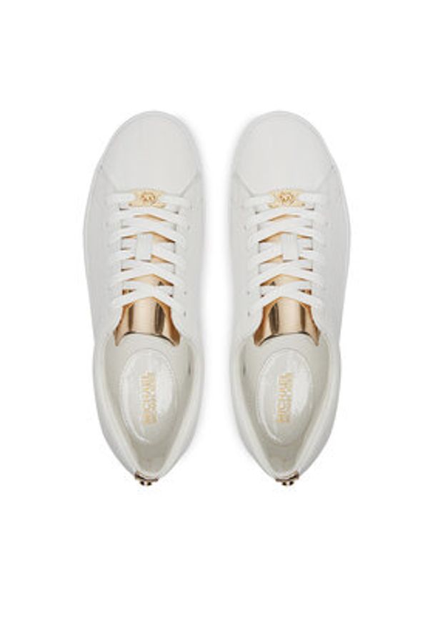 MICHAEL Michael Kors Sneakersy 43S4KTFS1L Biały. Kolor: biały. Materiał: skóra