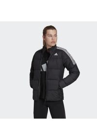 Adidas - Essentials Midweight Down Jacket. Kolor: czarny. Materiał: puch, syntetyk #1