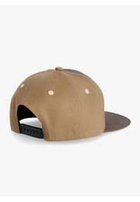 Czapka z daszkiem E9 Quarty - grey/sand. Kolor: niebieski