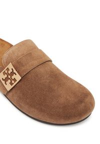 Tory Burch Klapki Mellow Mule 154446 Brązowy. Kolor: brązowy. Materiał: skóra #4