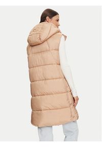 Guess Bezrękawnik Eleonora W4YL09 WGAE2 Beżowy Regular Fit. Kolor: beżowy. Materiał: syntetyk. Długość rękawa: bez rękawów #7