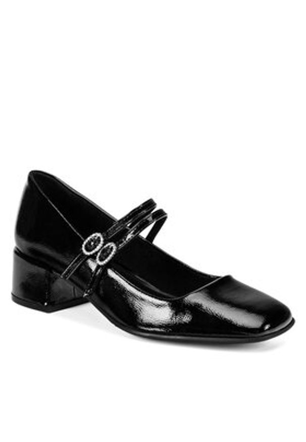 Jenny - JENNY Czółenka LH24038-1 Czarny. Kolor: czarny. Materiał: materiał, syntetyk