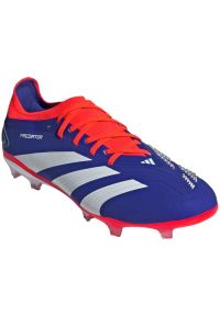 Adidas - Buty piłkarskie adidas Predator Pro Fg IF6330 czerwone. Zapięcie: sznurówki. Kolor: czerwony. Materiał: dzianina, syntetyk, materiał, guma. Szerokość cholewki: normalna. Sport: piłka nożna #4