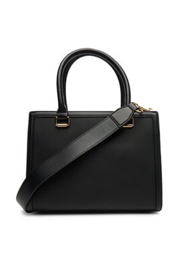 Love Moschino - LOVE MOSCHINO Torebka JC4077PP1NL1300A Czarny. Kolor: czarny. Materiał: skórzane