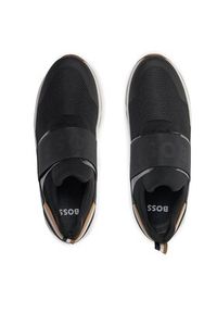 BOSS - Boss Sneakersy J29346 M Beżowy. Kolor: beżowy. Materiał: materiał #2