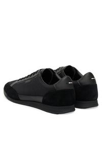 BOSS Sneakersy Nitan 50548864 Czarny. Kolor: czarny. Materiał: zamsz, skóra