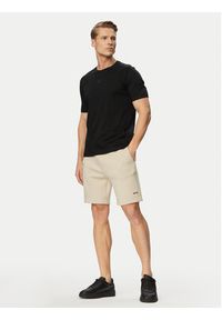 BOSS Szorty sportowe JT_Globe 50558970 Beżowy jasny Regular Fit. Kolor: beżowy. Materiał: bawełna. Styl: sportowy #3