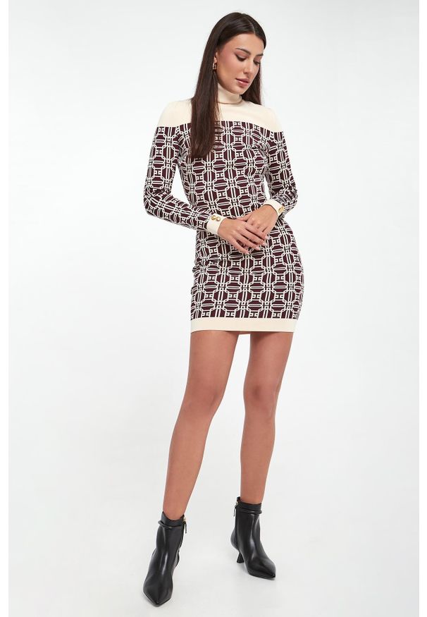 Elisabetta Franchi - Sukienka mini ELISABETTA FRANCHI. Długość: mini