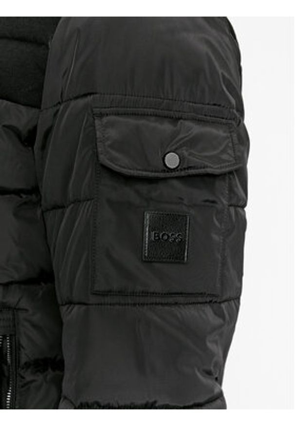 BOSS Kurtka zimowa Cerulio 50499796 Czarny Regular Fit. Kolor: czarny. Materiał: syntetyk. Sezon: zima