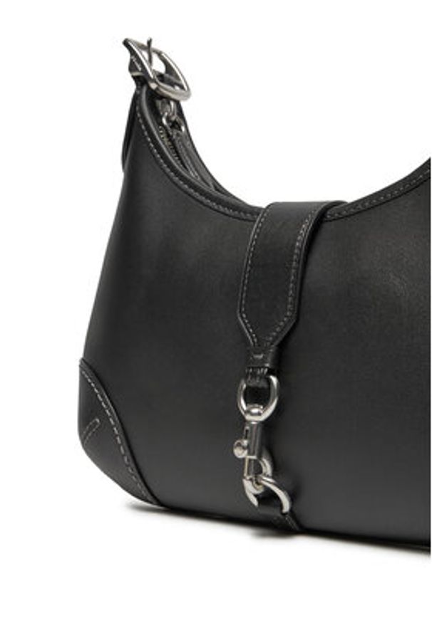 Coach Torebka Hamptons Hobo CW642 Czarny. Kolor: czarny. Materiał: skórzane