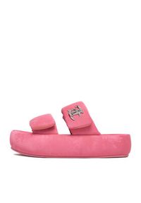 Juicy Couture Klapki CEO-WSS21515-06 Różowy. Kolor: różowy. Materiał: materiał #2