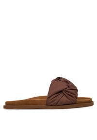 Inuikii Klapki Fjord Flower 1004.003.0122 Brązowy ciemny. Kolor: brązowy. Materiał: materiał #1