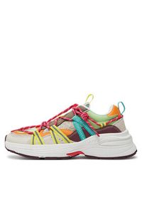 Desigual Sneakersy 24SSKA15 Kolorowy. Materiał: skóra. Wzór: kolorowy