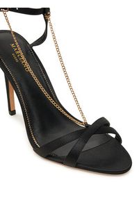 Guess Sandały 4BGZ31 7232A Czarny. Kolor: czarny. Materiał: materiał